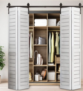Double Sliding Barn Door Hardware Kit
