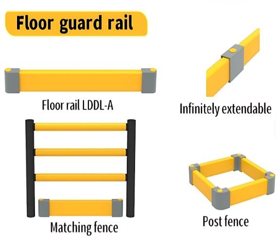Heavy Duty Parking Safety Barrier