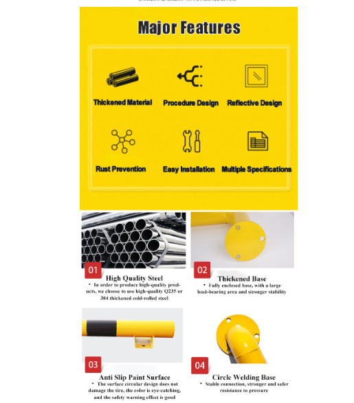 Heavy Duty Warehouse Safety Barrier