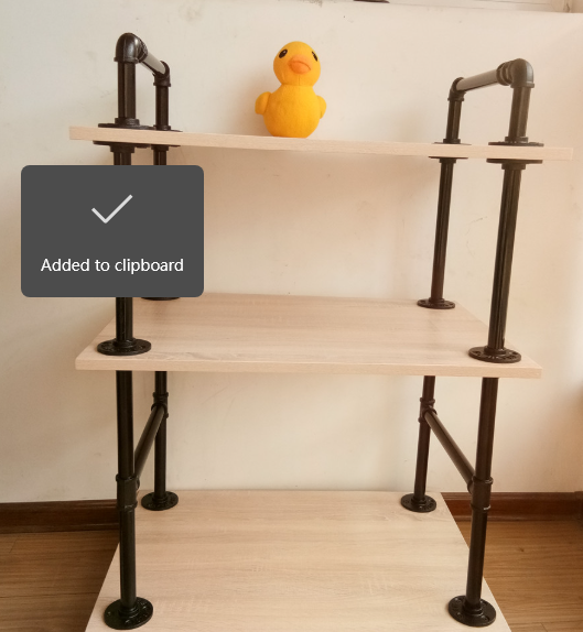 Industrial Pipe Shelf Bracket Set