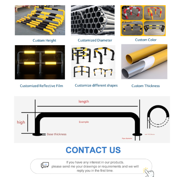 Heavy Duty Warehouse Safety Barrier